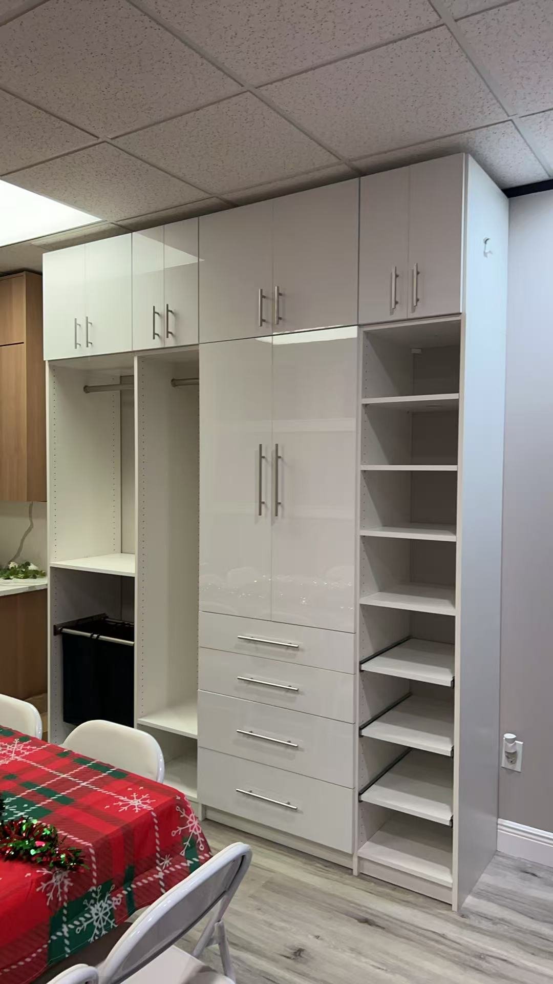 Gloss White Wardrobe System