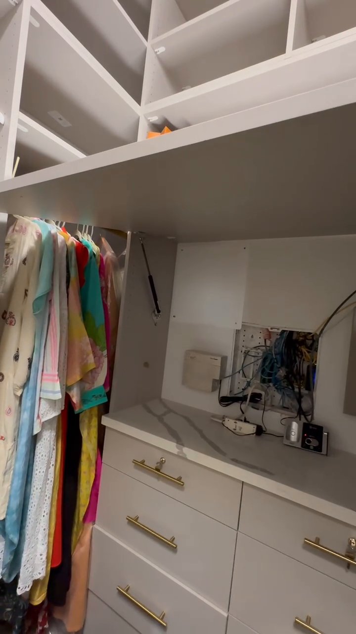 Her Walk-In Closet (Video Tour)